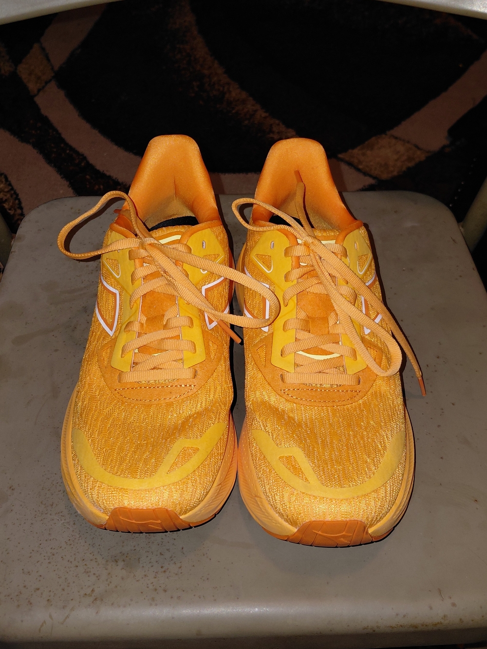 Diadora Bright Orange Women 9.5 Athletic Sneakers
